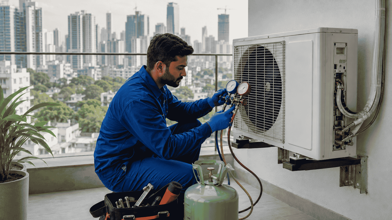 AC Gas Filling in Mumbai: Signs Your AC May Need Refrigerant Service