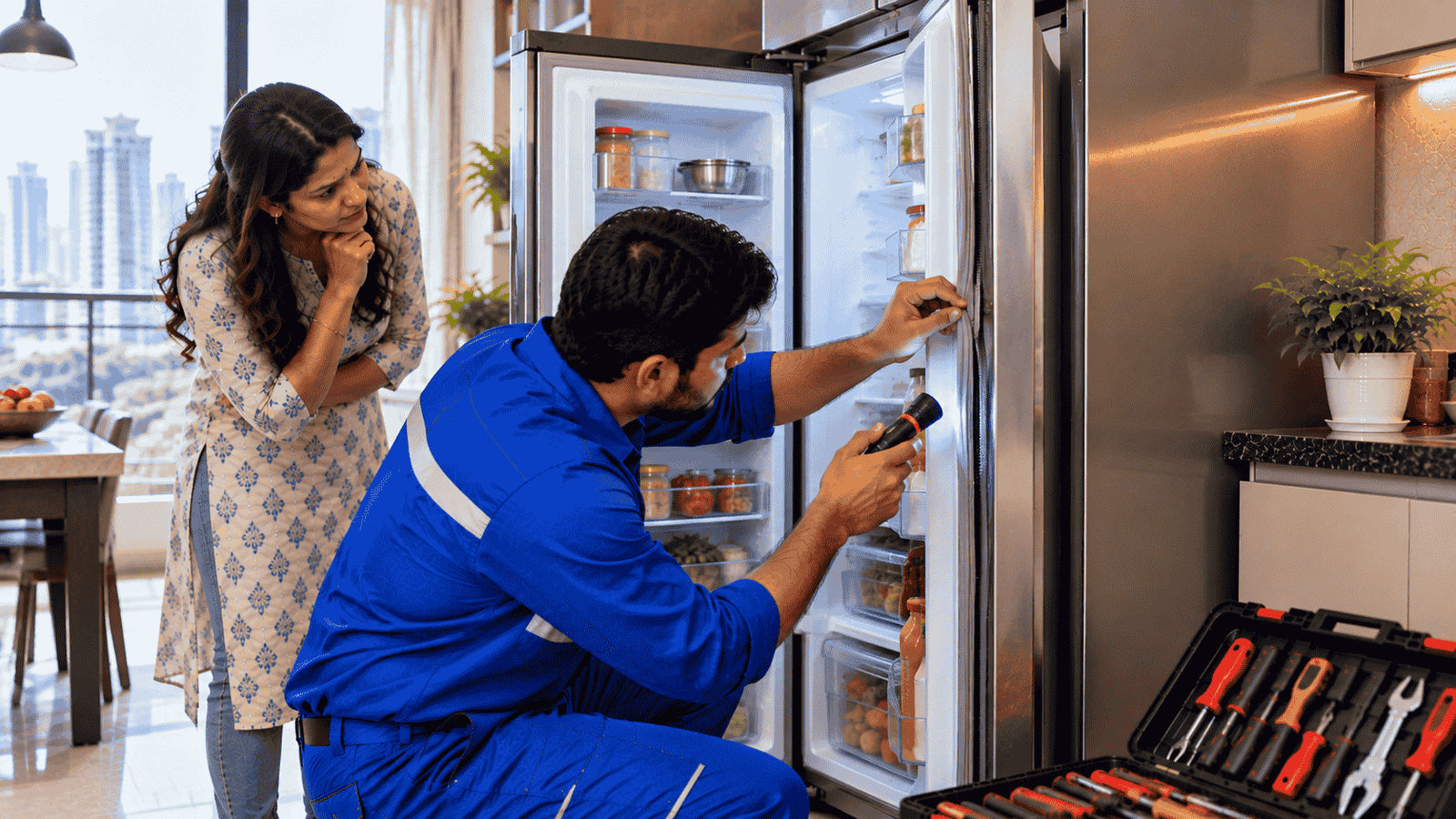 Refrigerator Door Not Closing Properly in Mumbai: Causes & Repair Guide