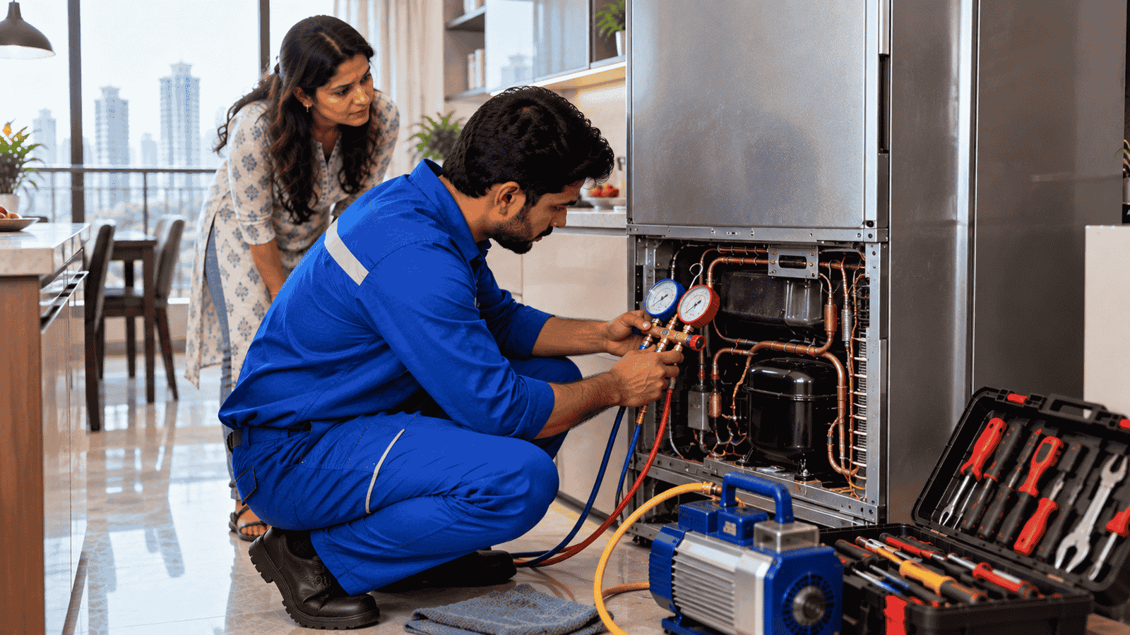 Refrigerator Gas Filling in Mumbai: Signs, Causes & Repair Guide