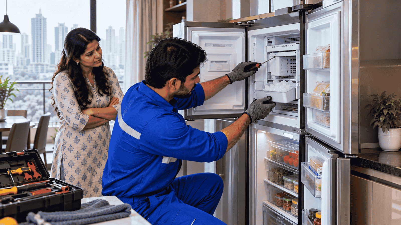 Refrigerator Not Making Ice in Mumbai: Causes & Repair Solutions